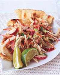 Monday's Leftovers: Chicken Salad with Cumin Carrot Raita