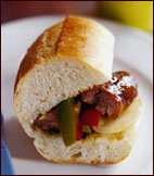Monday's Leftovers: Italian Sausage Heroes 