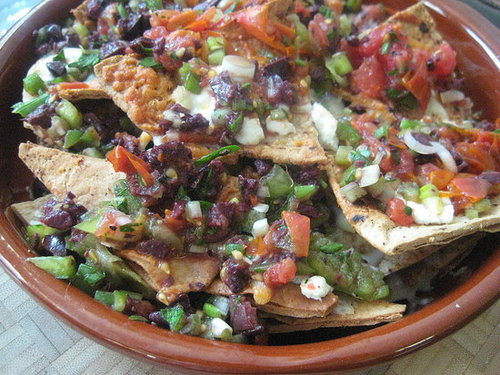 Not Your Regular Nachos: Mediterranean Nachos