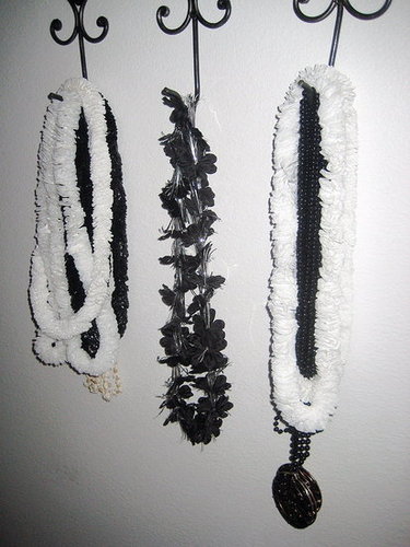 Behind the Scenes: Black and White Luau
