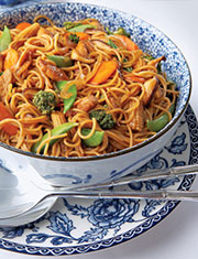 Fast & Easy Dinner: Chicken Lo Mein