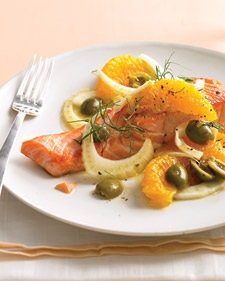 Fast & Easy Dinner: Seared Salmon With Oranges and Fennel