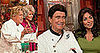 Regis and Kelly Dress as Celebrity Chefs