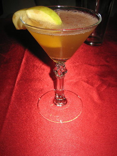 Happy Hour: Ruby Chai Appletini