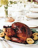 Slow-Smoked Turkey With Cane Syrup-Coffee Glaze Slow-Smoked Turkey With Cane Syrup-Coffee Glaze
