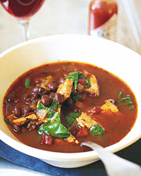 Fast & Easy Dinner: Turkey and Black-Bean Soup