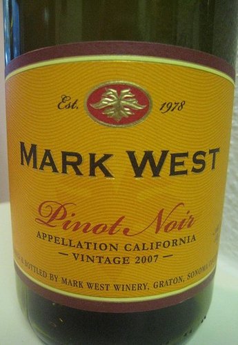 Happy Hour: 2007 Mark West Pinot Noir
