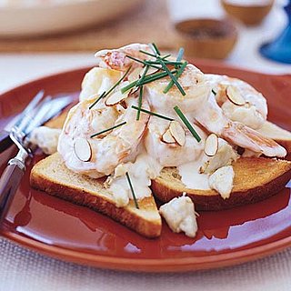 Fast & Easy Dinner: Seafood Newburg on Buttered Toast