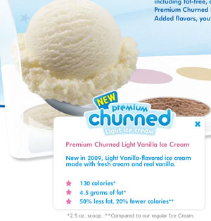 Baskin-Robbins New Lighter Line of Ice Cream 