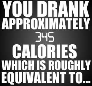 Website Gives the Food Equivalent of What You Drank Last Night