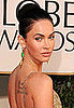 Megan Fox at the Golden Globes