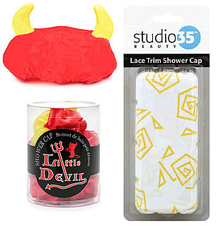 Would You Wear These Silly Shower Caps? 