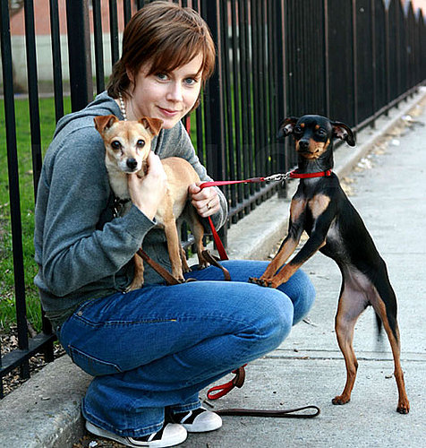 In the Spotlight: Amy Adams With Pippy and Sadie!