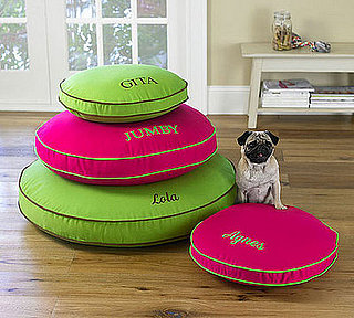Online Sale Alert! Pottery Barn Twill Round Dog Bed
