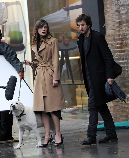 In the Spotlight: Keira Knightley Films "Last Night" in NYC In the Spotlight: Keira Knightley Films "Last Night" in NYC