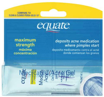FDA Recalls DG Maximum Strength Acne Medicated Gel, Equate: Medicated Acne Gel and Kroger Acne Gel