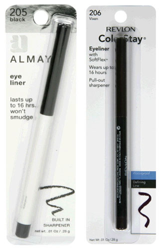 Battle of the Drugstore Eyeliners: Almay Vs. Revlon's ColorStay 