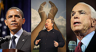McCain and Obama at Saddleback Church
