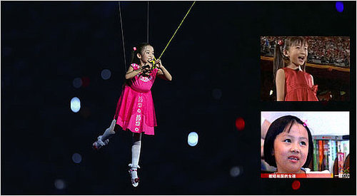 Olympic Singer Replaced With Cuter Girl