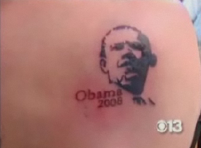 Would You Get a Tattoo of Your Favorite Candidate?