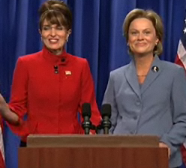 Tina Fey as Sarah Palin on Saturday Night Live