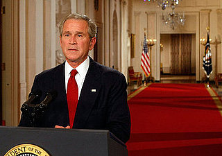 Front Page: Bush to Meet Candidates, China Launches Space Mission, Civilians Flee Violence in Somalia