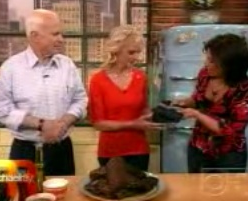 McCain Shows Rachael Ray His Ribs