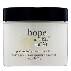 Friday Giveaway! Philosophy's Hope in a Jar SPF 20