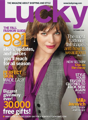 Win Milla Jovovich's Lucky Cover Look! 