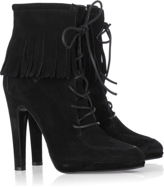The Look For Less: Giuseppe Zanotti Fringed Boots 