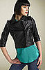 The Look For Less: Madison Marcus Ruffle Leather Jacket 