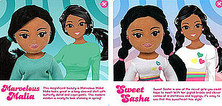 Michelle Obama doesn't like Malia and Sasha Dolls
