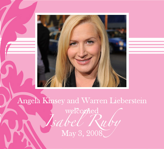 It's a Girl for Angela Kinsey! It's a Girl for Angela Kinsey!