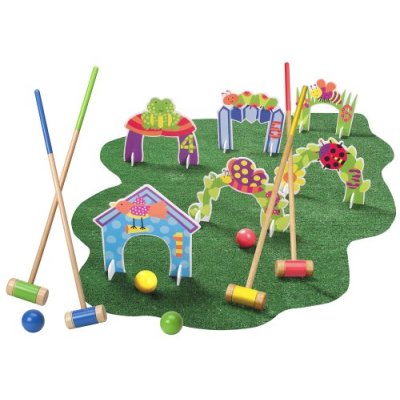 Indoors and Outdoors Preschool Croquet Set ($41) Indoors and Outdoors Preschool Croquet Set ($41)