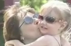 Daughter's Kiss Deafens Mother 