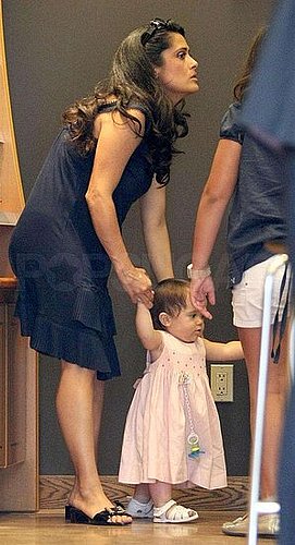 The lil woman wants to walk on her own.
The lil woman wants to walk on her own.