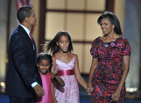 Obama Pulls Families Out of Politics