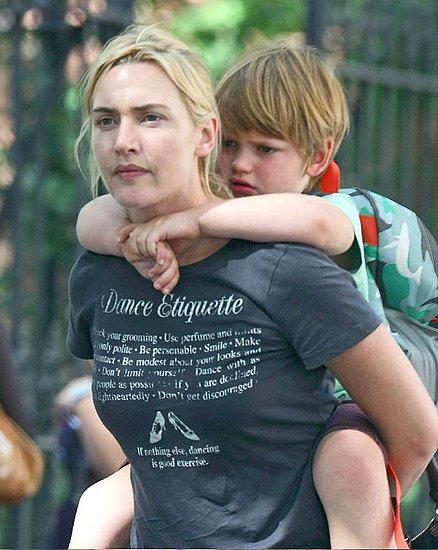 Mini Me: Kate Winslet and Joe Mendes Mini Me: Kate Winslet and Joe Mendes