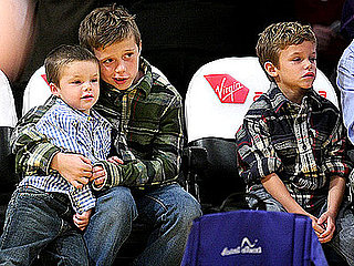 Lil Links: The Beckham Boys Showcase Their Brotherly Love