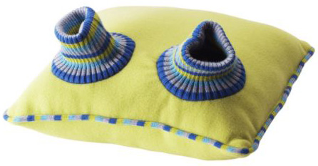 Socked Foot Cushion Socked Foot Cushion