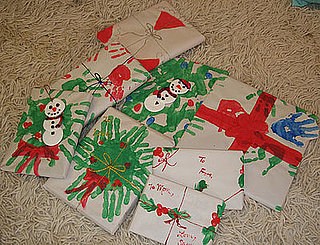 Wrap It Up: Handprint Holiday Paper