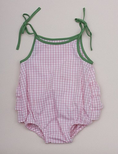 Ruffle Bubble with Green Ties ($60) Ruffle Bubble with Green Ties ($60)