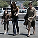The Beckinsale Crew Heads to the Ice Rink
