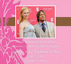 Nicole Kidman Has a Baby Girl! Nicole Kidman Has a Baby Girl!