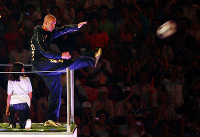 David Beckham Kicks Forward to the 2012 London Olympics David Beckham Kicks Forward to the 2012 London Olympics