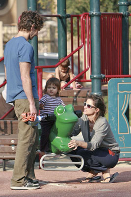 Frankie Rides the Frog at the Park Frankie Rides the Frog at the Park