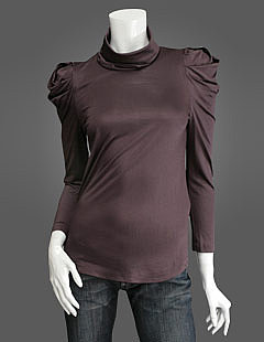Mocha turtleneck