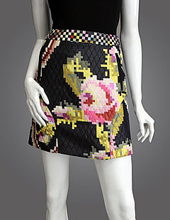 Multi mini skirt