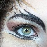 Catlike makeup (Halloween)