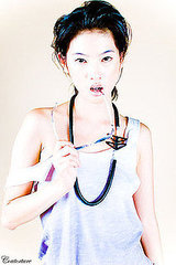 Photo shoot with ombre